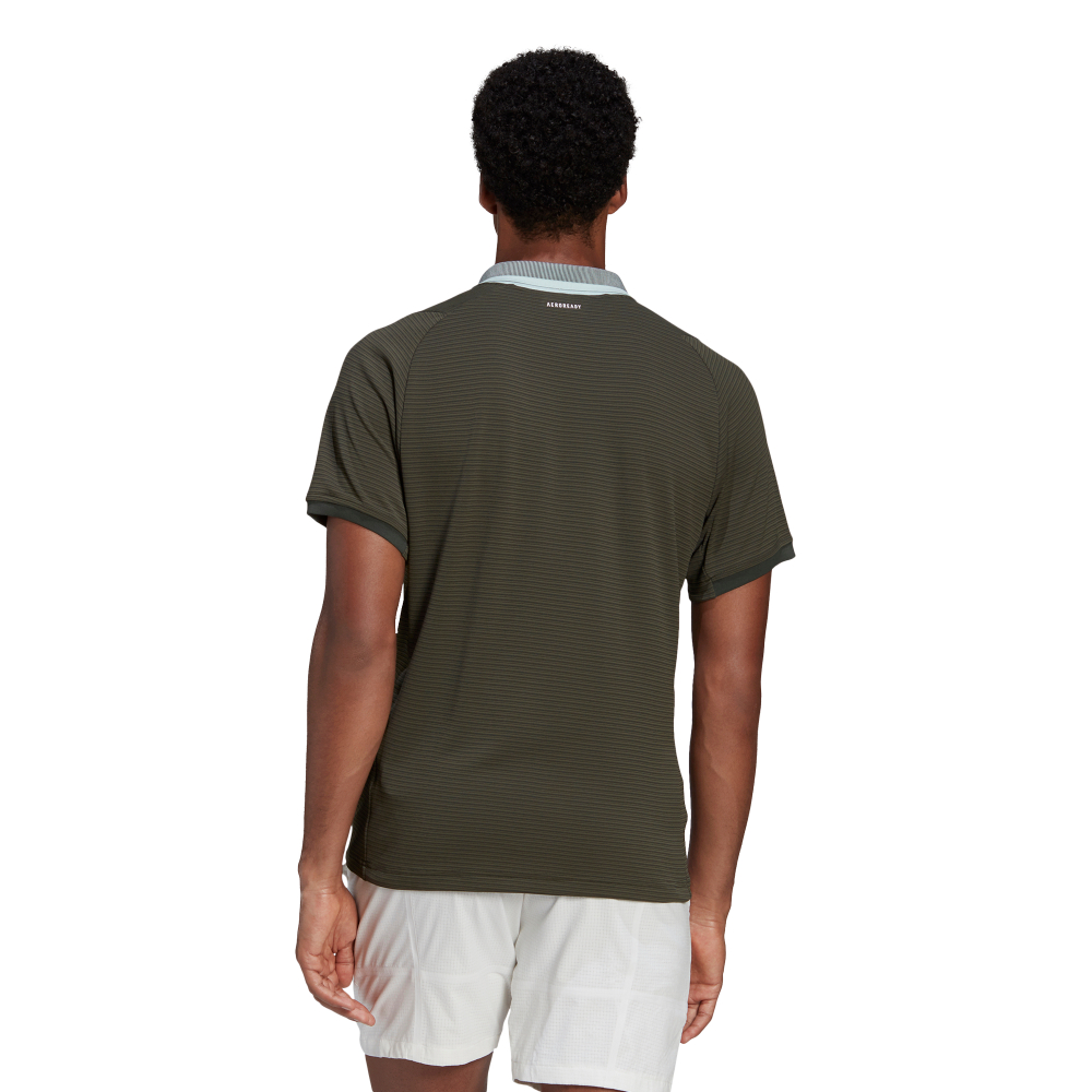 Мужское теннисное поло Adidas Freelift Polo M - legend earth/green tint