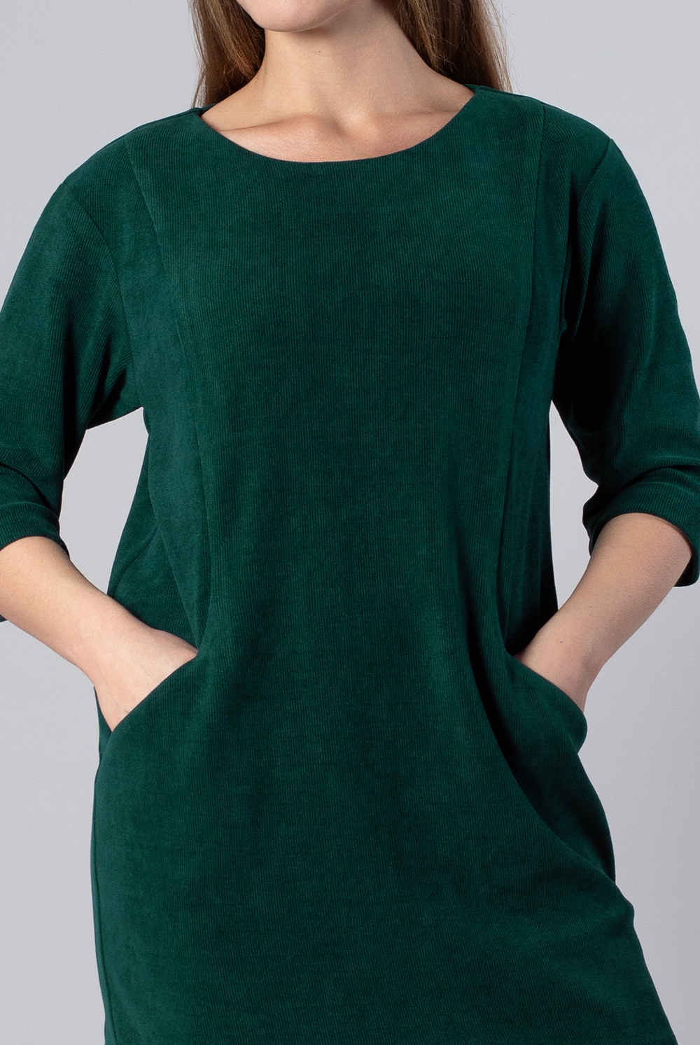 Платье женское 1403оп, Изумрудный #493Из051403оп