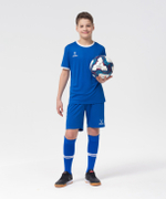 Футболка футбольная CAMP Origin, синий/белый, детский