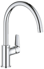 Смеситель для мойки GROHE BauEdge однорычажный, хром (31233001)