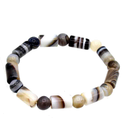 Браслет "Буч" агат карамельный