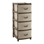 Комод Элластик Сетка какао 395х980мм