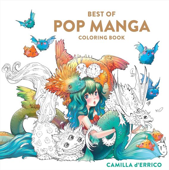 Best Of Pop Manga Coloring