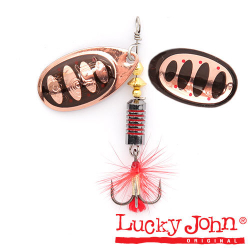 Блесна вращающаяся LUCKY JOHN Bonnie Blade №4, 10 г, цвет 006, арт. LJBB04-006