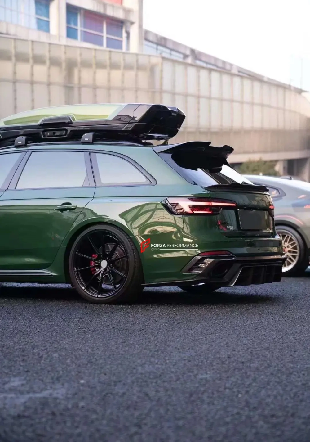 Карбоновый обвес для AUDI RS4 B9 2018+ Ауди аэродинамический обвес