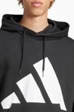 Кофта adidas Essentials Fleece Big Logo - черный