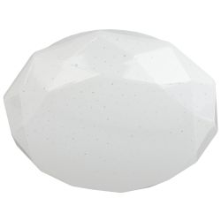 Светильник потолочный светодиодный ЭРА Классик без ДУ SPB-6 Sparkle 18-4K 18Вт 4000К 1260Лм