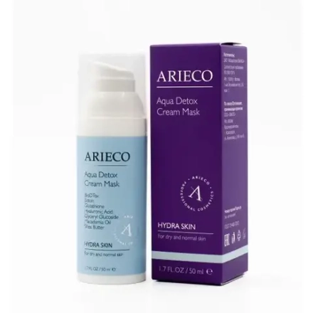 ARIECO AQUA DETOX CREAM MASK HYDRA SKIN Увлажняющая антиоксидантная крем-маска 50 мл