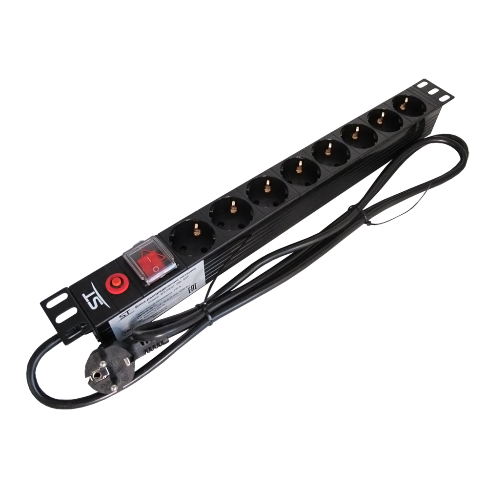 Блок розеток ST-PDU-08-S\P