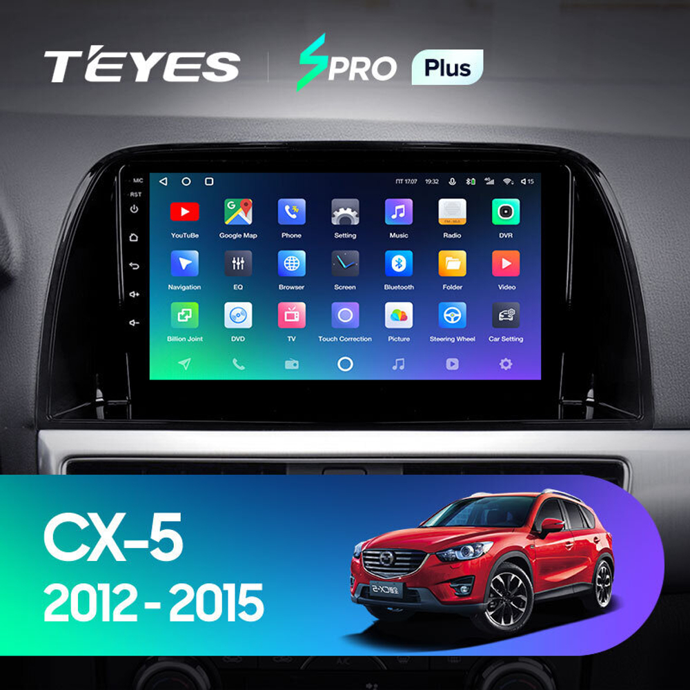 Teyes SPRO Plus 9" для Mazda CX-5 2012-2015