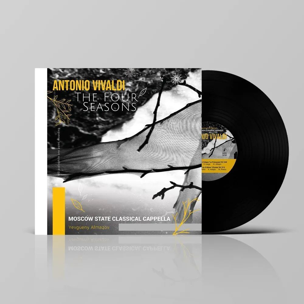 Antonio Vivaldi. The Four Seasons, LP Вивальди. Времена года. Новая запечатанная виниловая пластинка