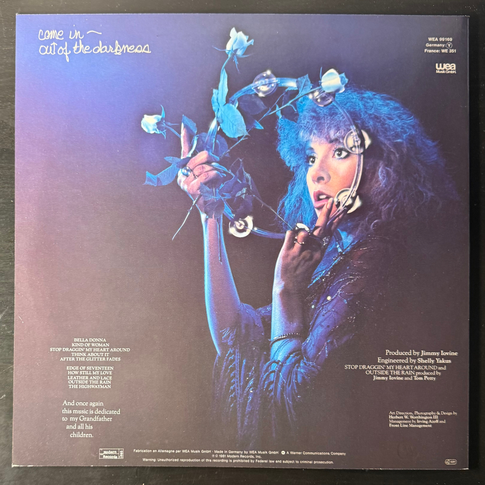 Stevie Nicks - Bella Donna (Германия 1981г.)