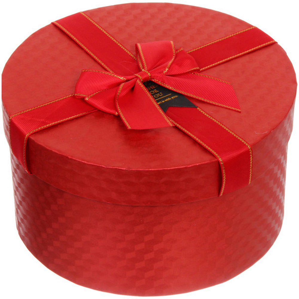 Коробка подарочная «Неожиданный подарок» 20*20*11 см, красный