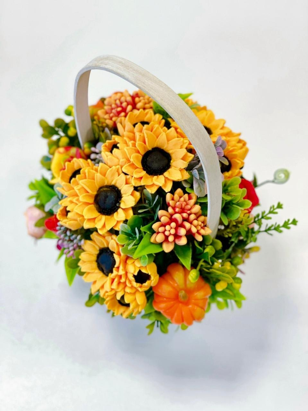 Композиция «Аэлита» из мыла ручной работы подсолнухи