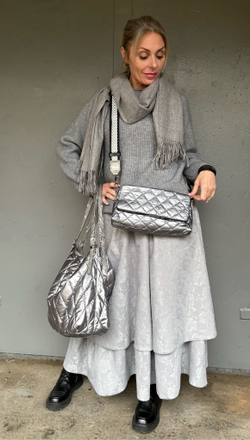 Сумка большая /серая