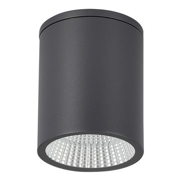 SL9514.712.01 Светильник уличный потолочный ST-Luce серый/белый LED 1*12W 3000K/4000K/6500K TUBO