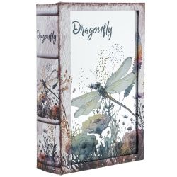 GAEM Шкатулка-книга с зеркальным элементом, L18 W7 H27 см