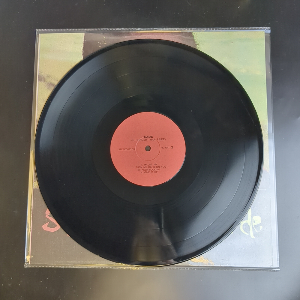 LP Sade - Stronger Than Pride. Виниловая пластинка 12 дюймов.