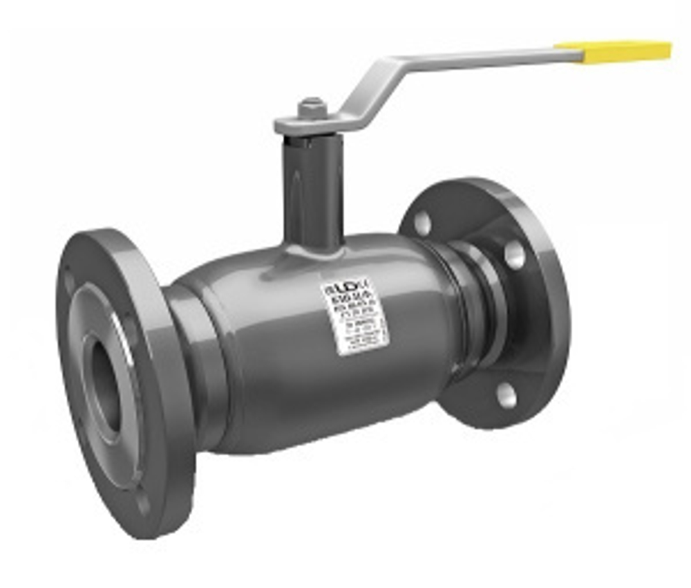 Кран шаровой стальной LD КШ.Ц.Ф.Р. Energy Regula 125.016.02, DN 125, PN 16, фланцевый, регулирующий