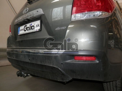 Фаркоп оцинкованный Galia T068A для Toyota Highlander 2010-2014(паспорт и сертификат в комплекте)(без электрики)