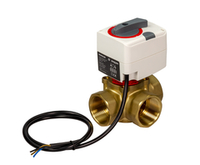 Комплект поворотных кранов с приводом РИДАН HRB-3R DN15 KVS1+AMB-162R,24V,аналог