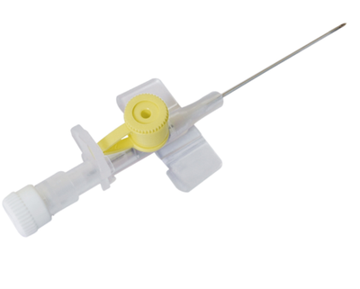 Катетер G22 внутривенный HEALFLON с крыльями и дополнительным портом