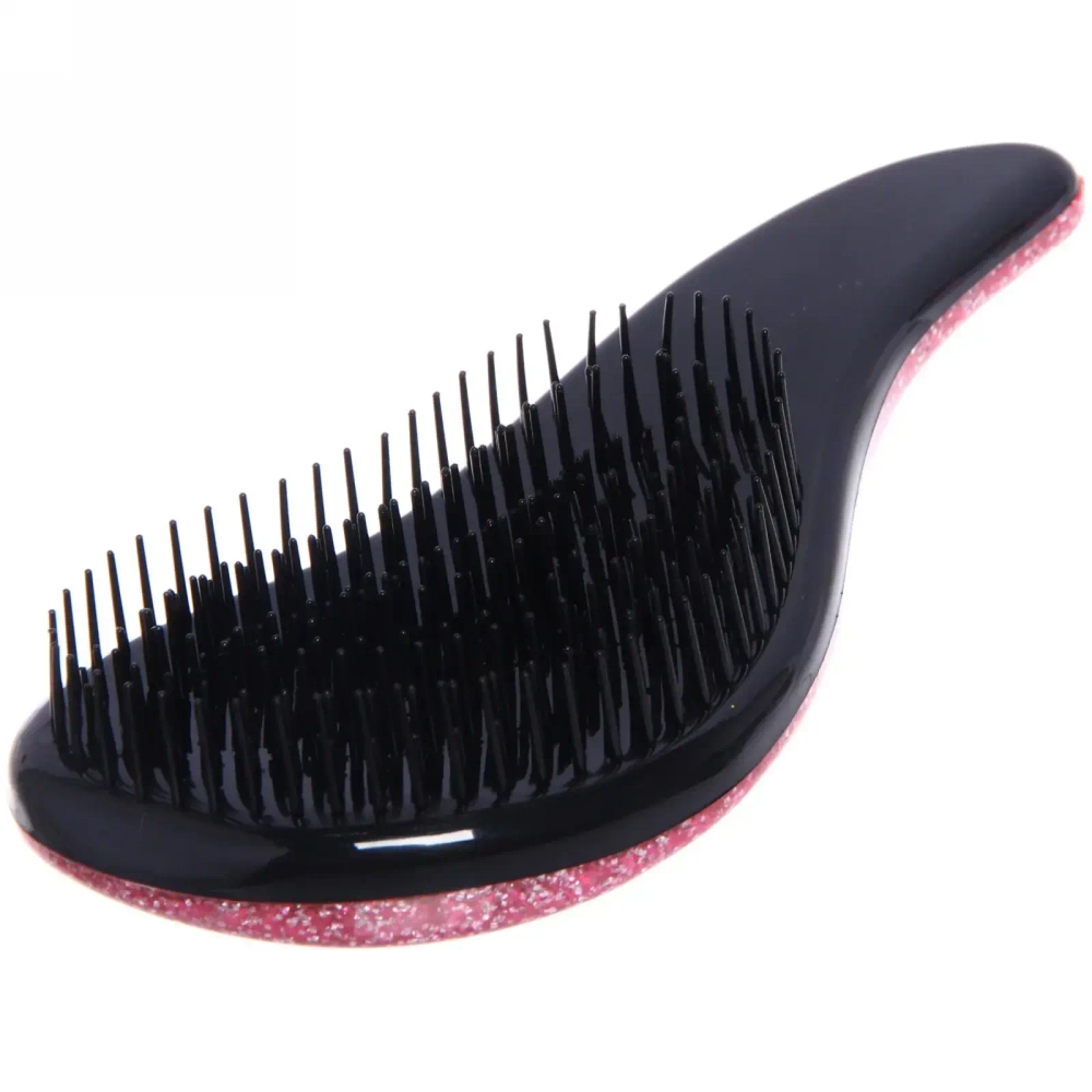 Расческа массажная компактная «Marlene», в пластиковой коробке, цвет темно-фиолетовый, 15см