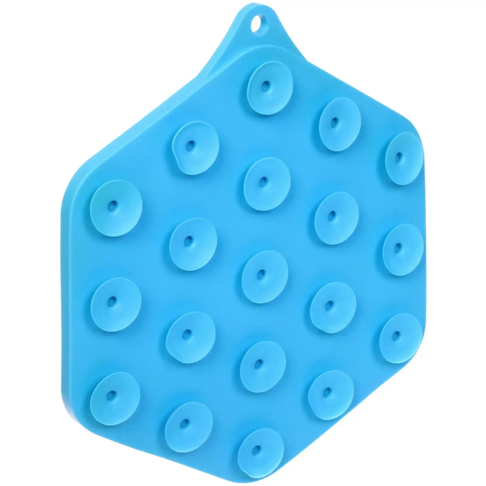 Коврик - антистресс лизательный на присосках «Мой Бро», цвет голубой, 17*17см