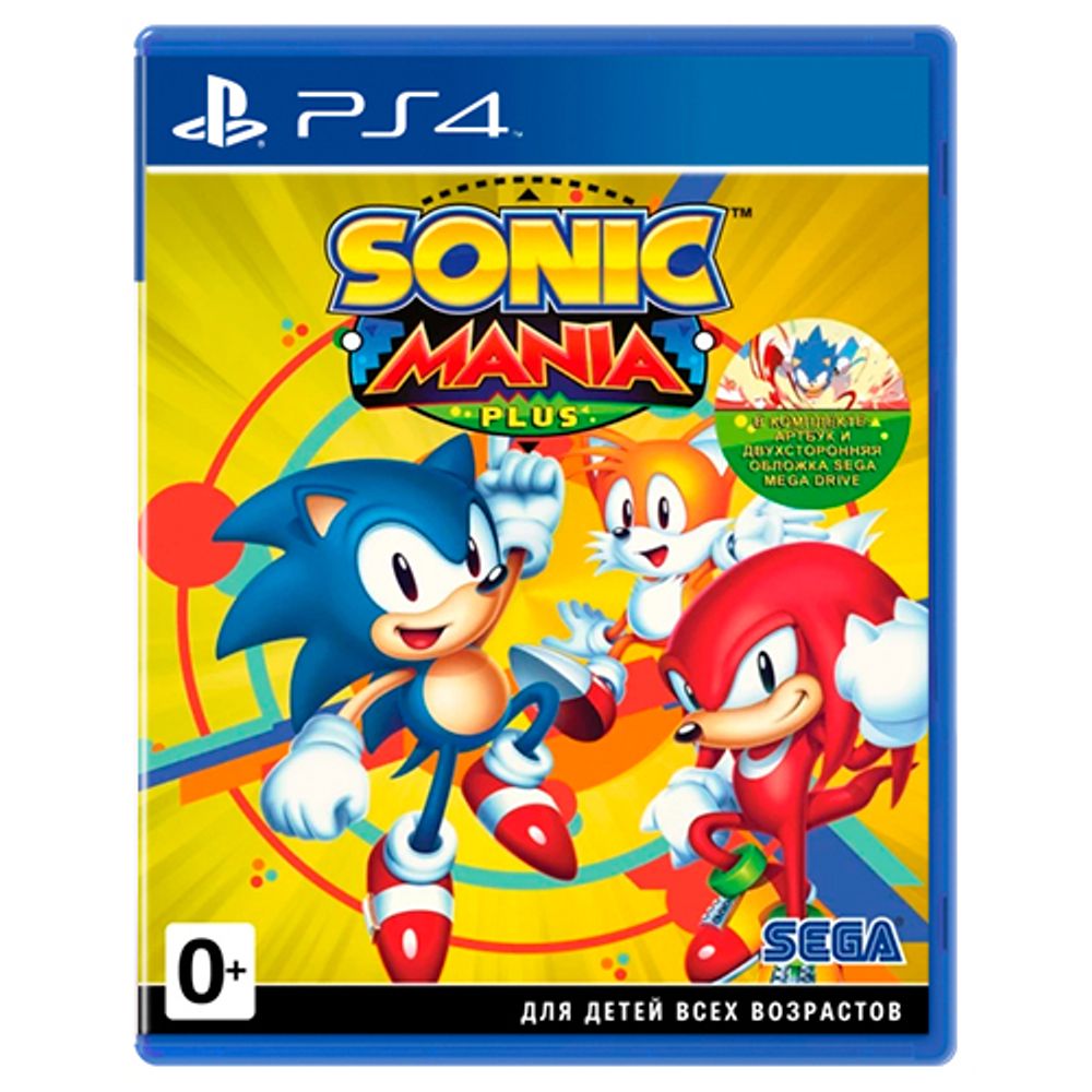 Sonic Mania Plus [PS4, английская версия]
