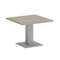 Onix Direct Стол журнальный квадратный O.SJ-2 Дуб Аттик/Металл Серый 600*600*450