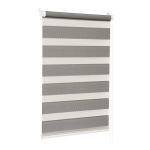 Рулонная штора День-ночь Масо РБ, 160х52 см, шир.крепл. 56 см, сер, Delfa, СРШ-01МК-41605