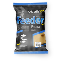 Прикормка Vabik Feeder "Река" (светлая), 1кг