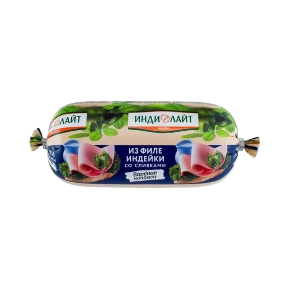 Колбаса "Инди лайт" филейная со сливками 0.4кг