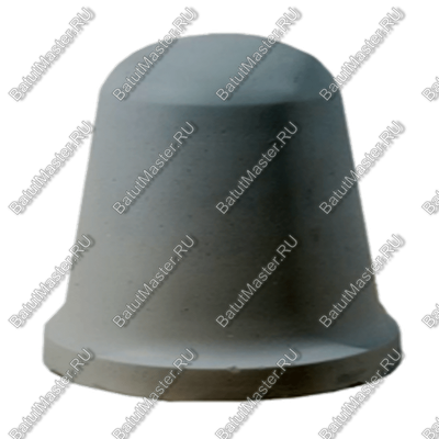 СТОЛБ БЕТОННЫЙ, КРУГЛЫЙ, ОКРАШЕННЫЙ