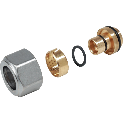 Переходник Giacomini для металлопластиковых и пластиковых труб 18x(20x2,25), R179MX035