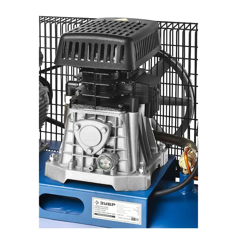 Компрессор воздушный ременной ЗУБР ЗКПМ-360-50-Р-2.2