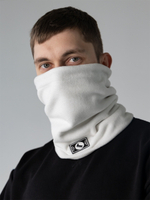 Снуд флисовый белый Город Горький