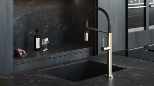 Boheme Смеситель для кухни UNO NIKEL BRUSH