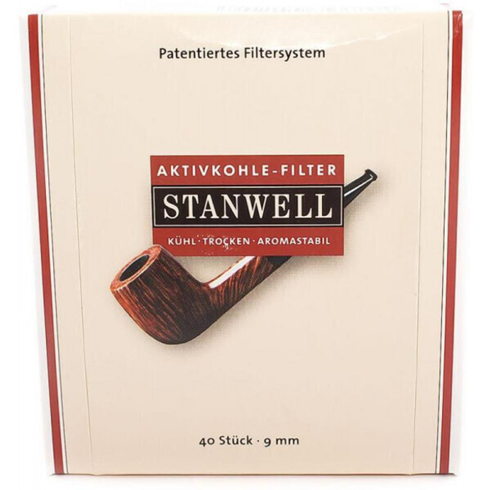 Фильтры трубочные "Stanwell" 40шт. 9мм.