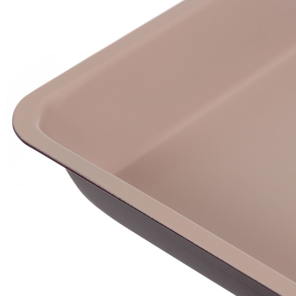 Форма для выпечки 19.5х28.5х4 см, антиприг, прямоуг, Apollo, Satin touch, STT-316