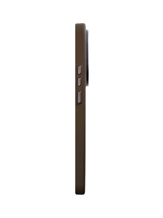 Защитный чехол для IQOO 15 c MagSafe (Темное дерево)
