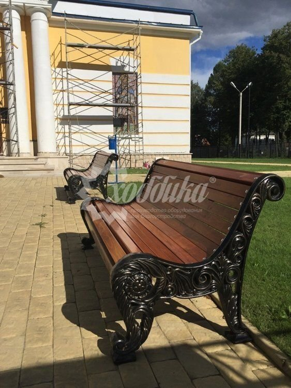 Скамейка чугунная «Нескучный Сад»