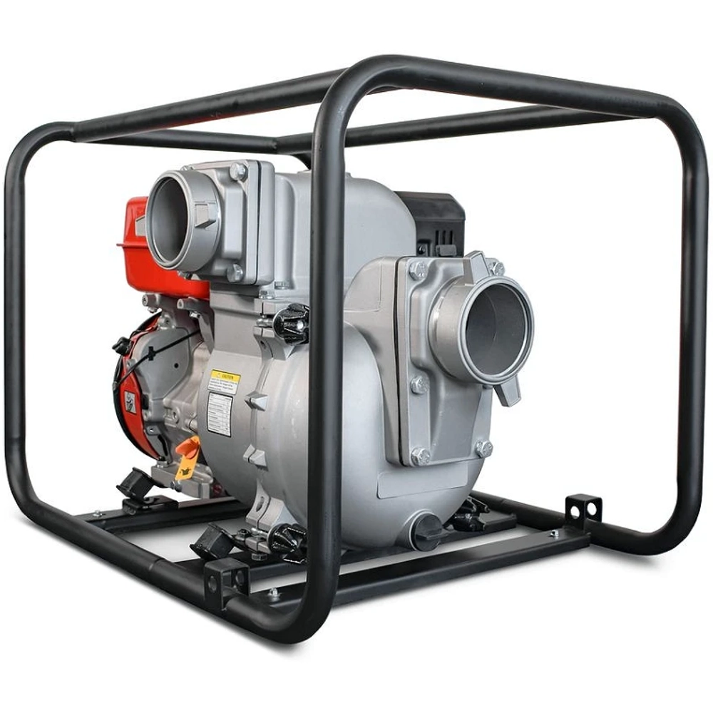 REDVOLT EPMB100NB мотопомпа бензиновая 13 л.с, 1666 л/мин, диаметр 100 мм