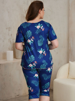 Пижама бриджи+футболка 8403