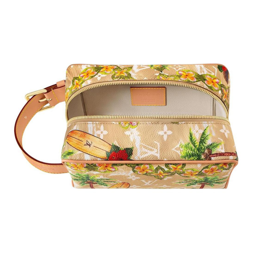 LOUIS VUITTON Locker Dopp Kit Monogram Surfin" Sand