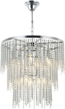 Люстра подвесная 12*Е14 2145/09/12P хром Grandex Stilfort