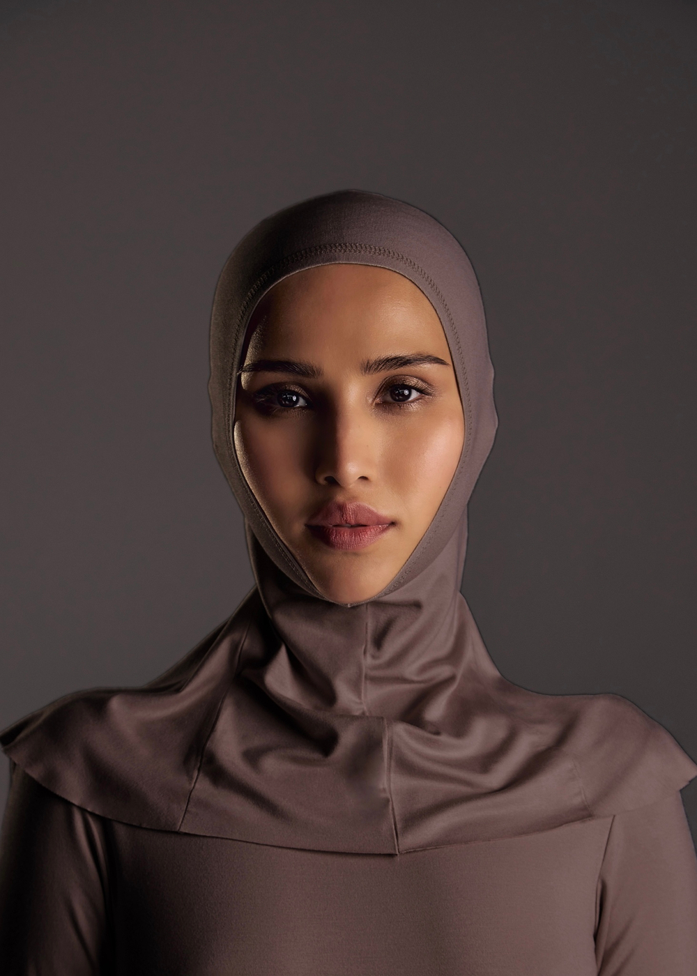 Балаклава утонченная без шва мокко