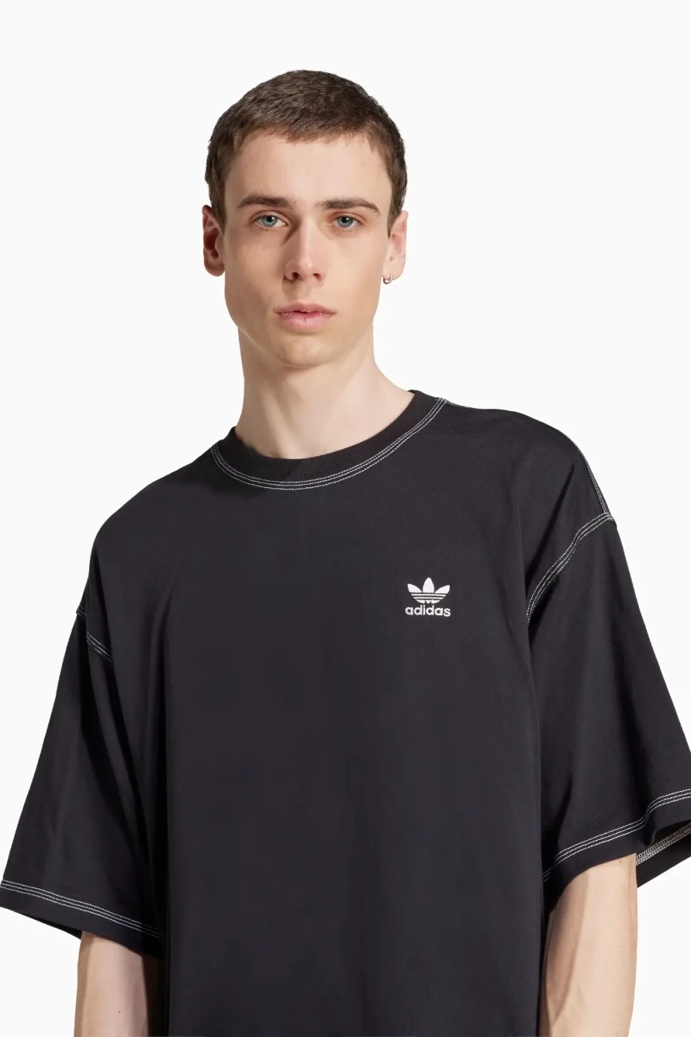 Футболка adidas Trefoil Essentials Tee - черный