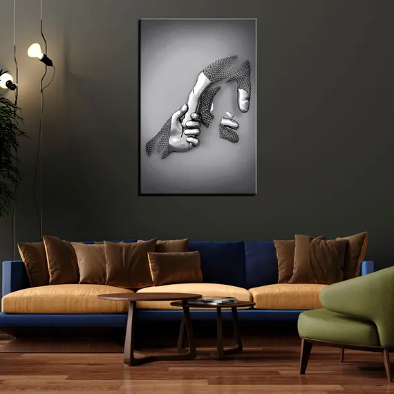 Постер "Металлические руки"