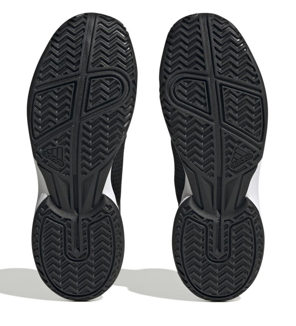 детские Кроссовки теннисные Adidas Ubersonic 4 K - core black/cloud white/cloud white